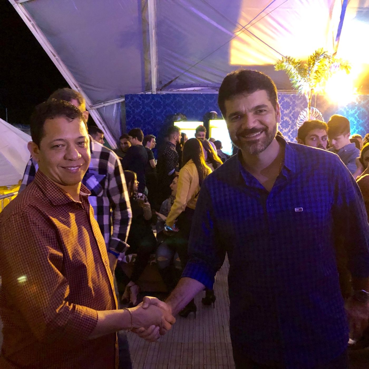 Ideval Kleber e Rogério Andrade