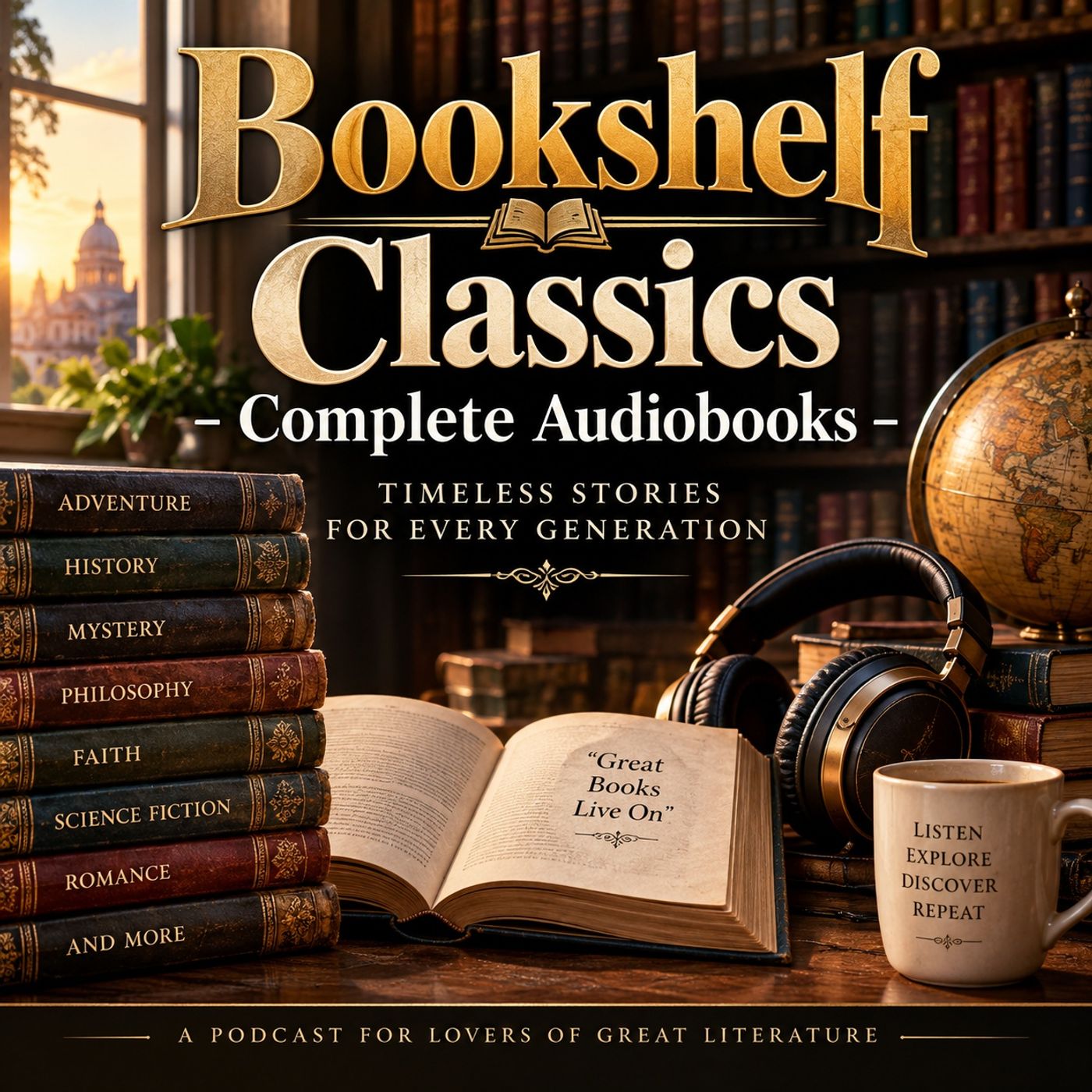 Bookshelf Classics - Complete Audiobooks podcast artwork