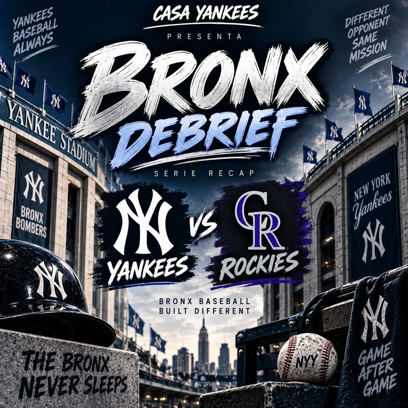 16º Puntata " Yankees vs Rockies 8/9-10/9 " episode artwork