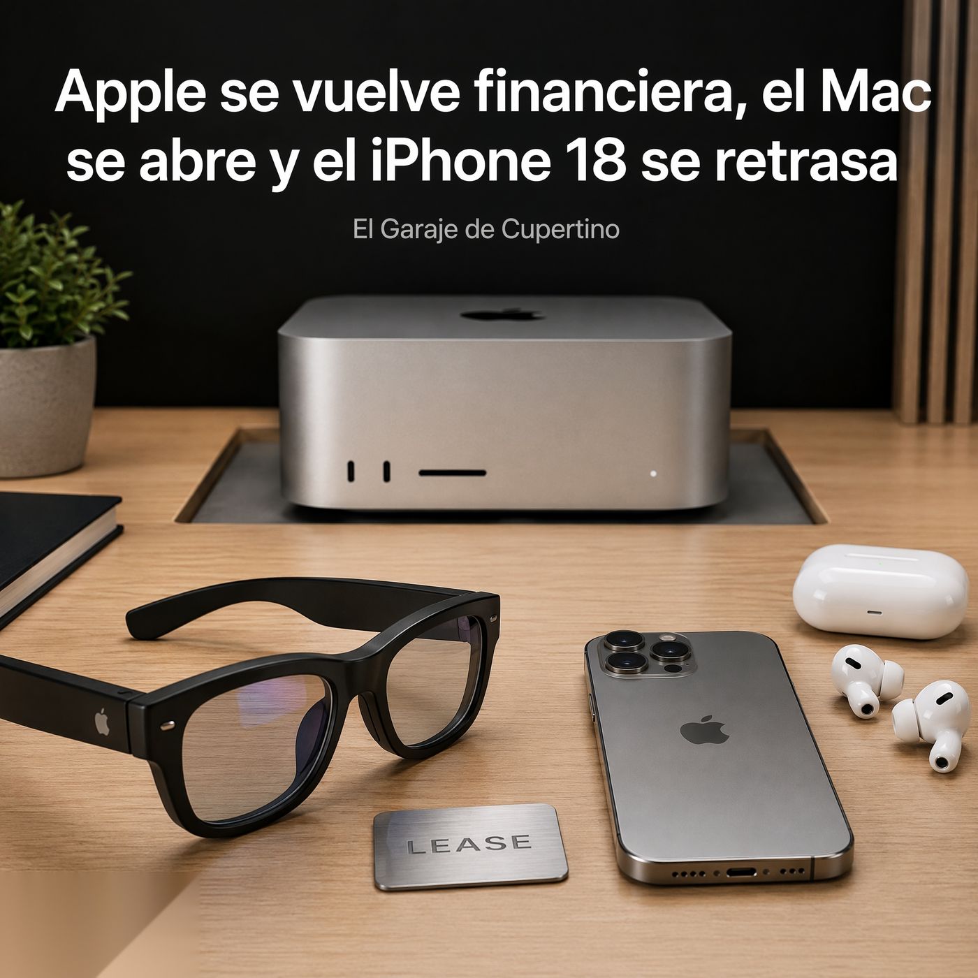 Apple se vuelve financiera, el Mac se abre y el iPhone 18 se retrasa episode artwork