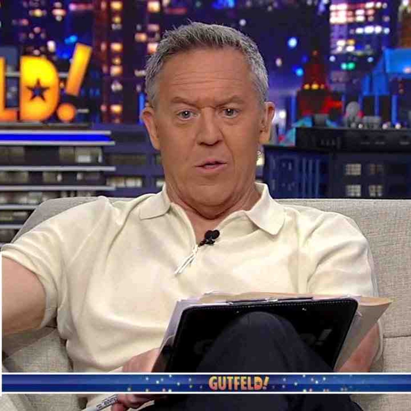 "PARTY'S OVER!" Gutfeld! on why _gator gitmo_ is genius episode artwork