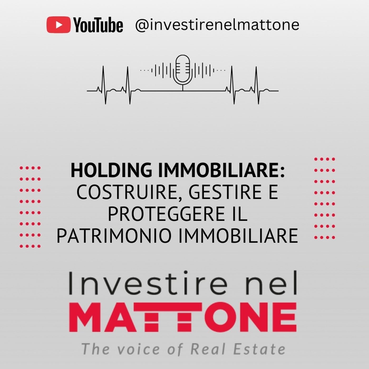 Holding immobiliare: costruire, gestire e proteggere il patrimonio immobiliare episode artwork