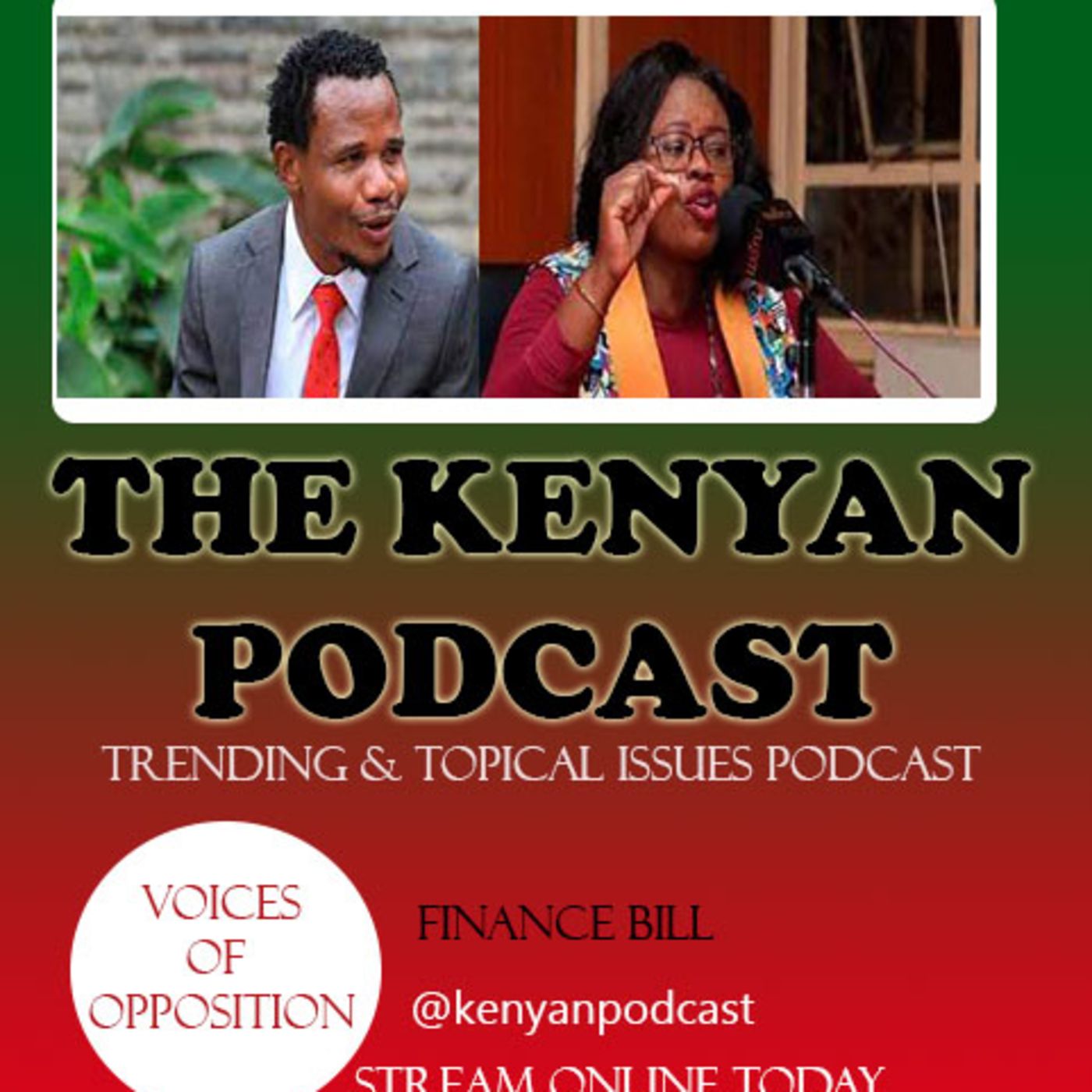 The Kenyan podcast - Voices of Opposition to the Finance Bill 2023 episode artwork