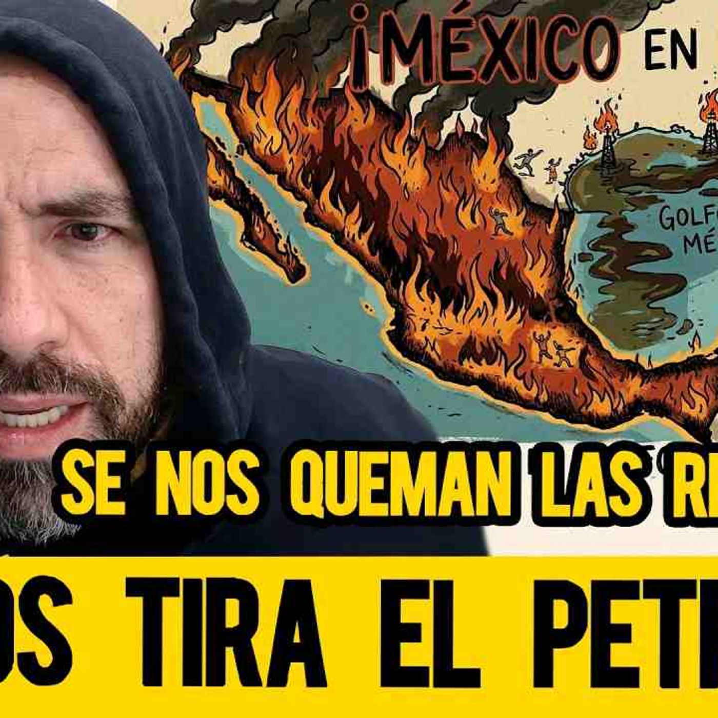 Se nos queman las refinerias y se nos tira el petroleo en el golfo de Mexico. | 17/03/26 Live 1/4 de Milla episode artwork