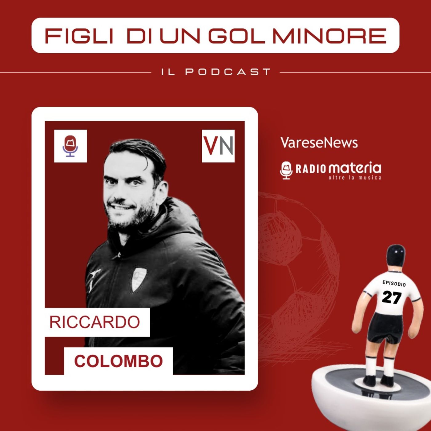 Ep. 27 Riccardo Colombo: la Pro Patria, la serie A e la passione per gli occhiali episode artwork
