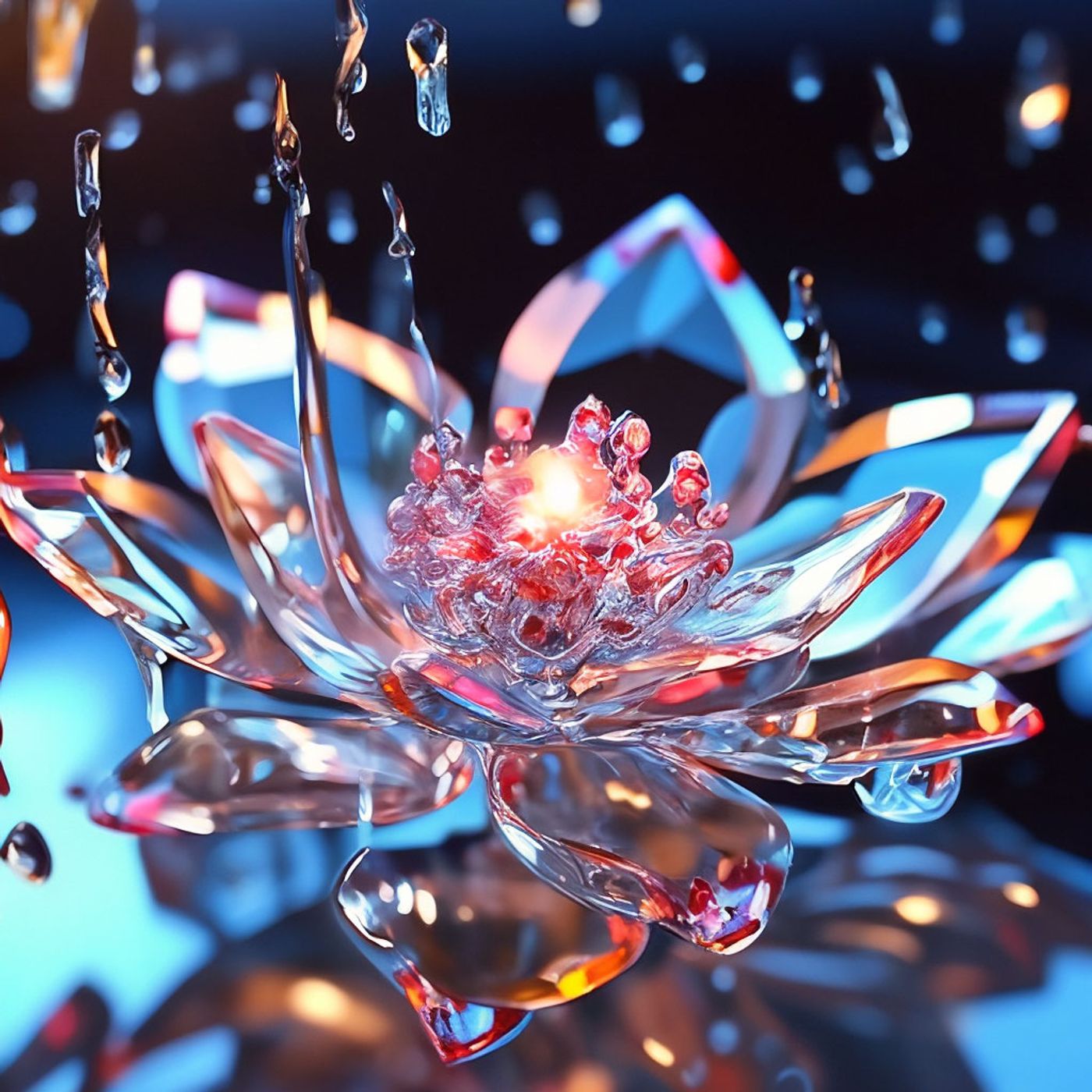 Mattia Bentivogli: Sfioro un fiore trasparente