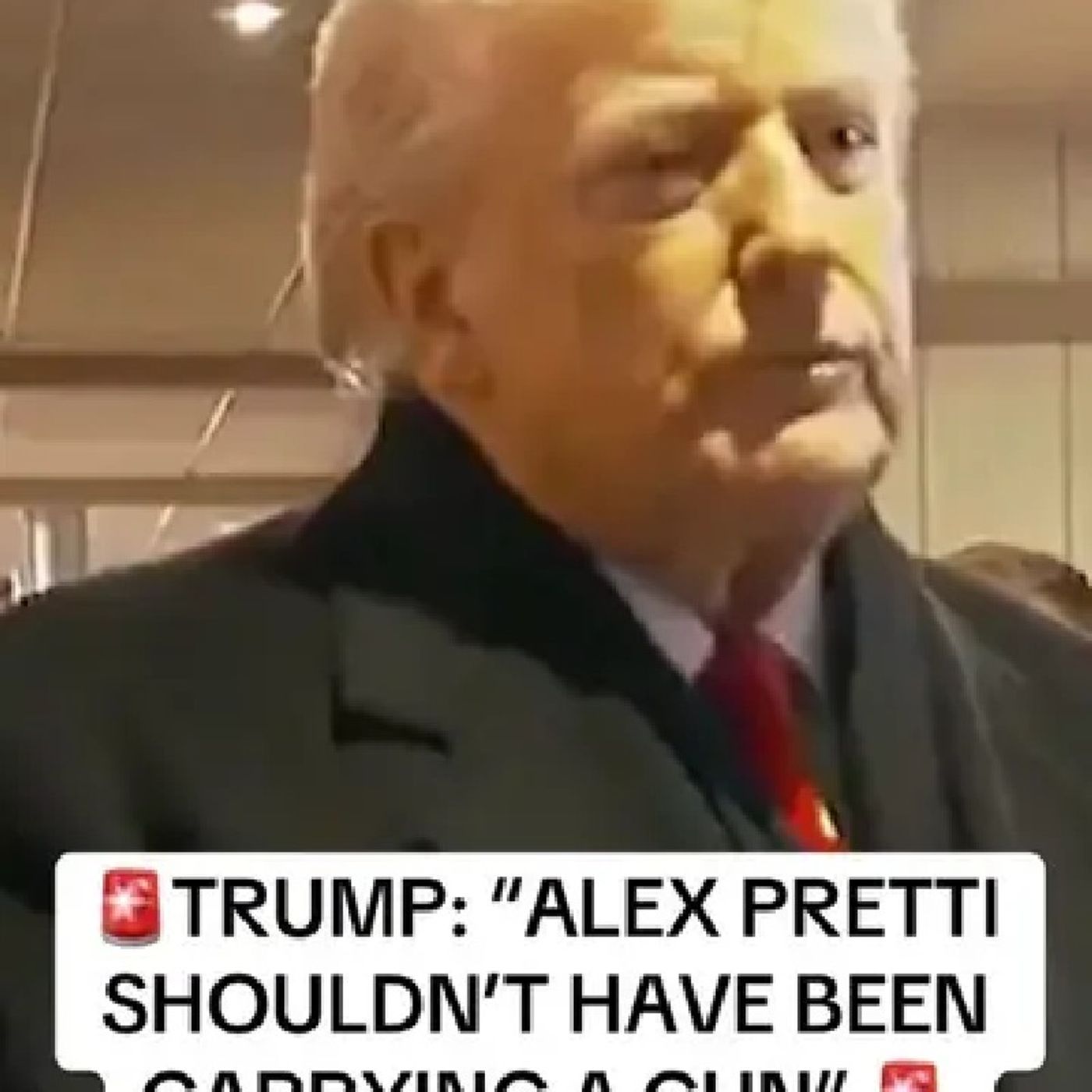 President Trump told reporters: “Alex Pretti shouldn’t have been carrying a gun. episode artwork