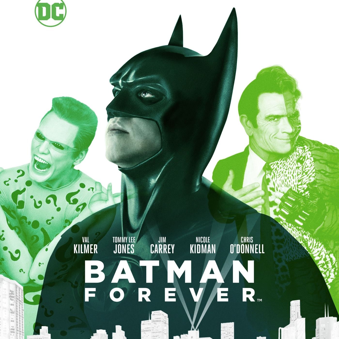 Batman Forever 1995 episode artwork