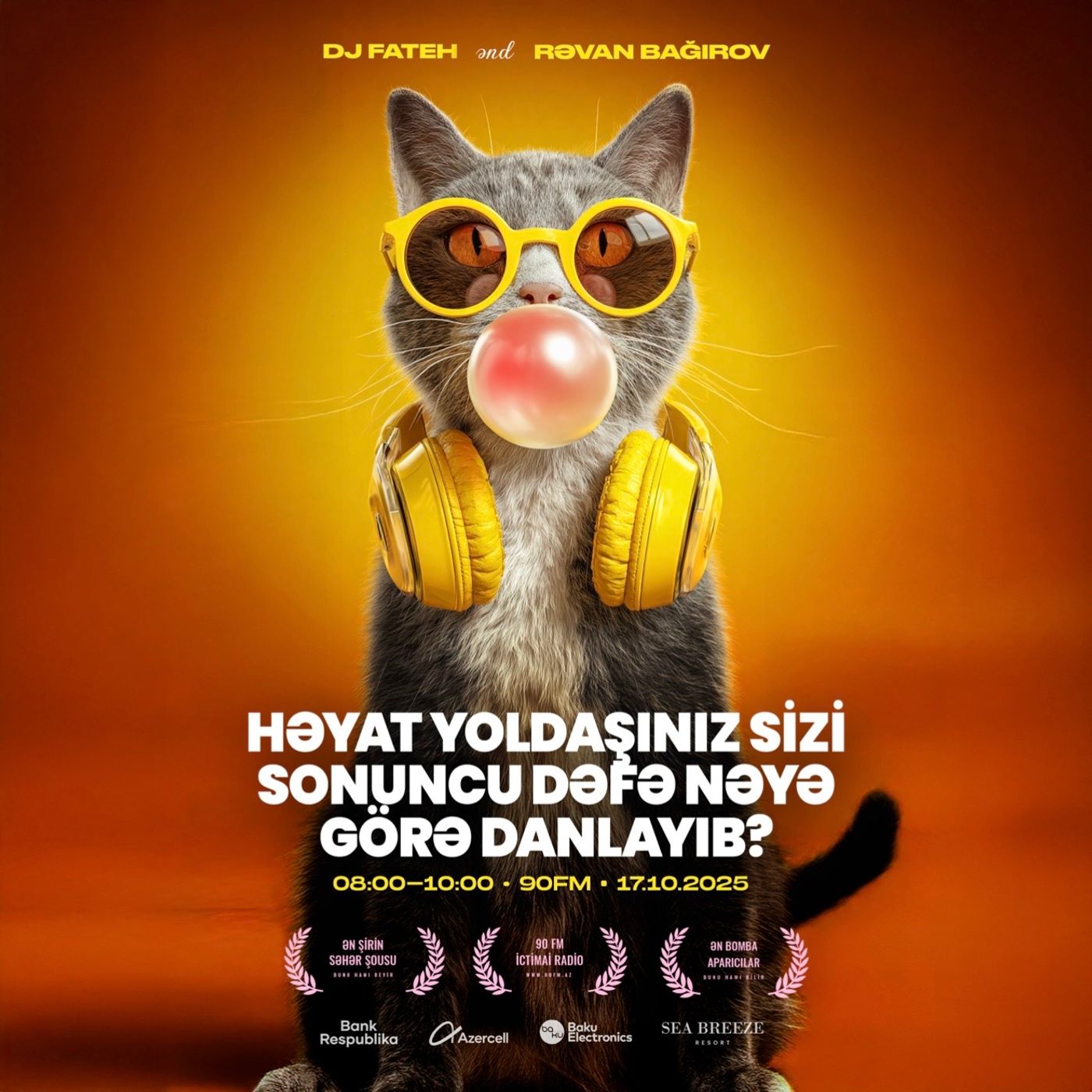 Həyat yoldaşınız sizi sonuncu dəfə nəyə görə danlayıb? 17.10.2025 Həyat yoldaşınız sizi sonuncu dəfə nəyə görə danlayıb? 17.10.2025