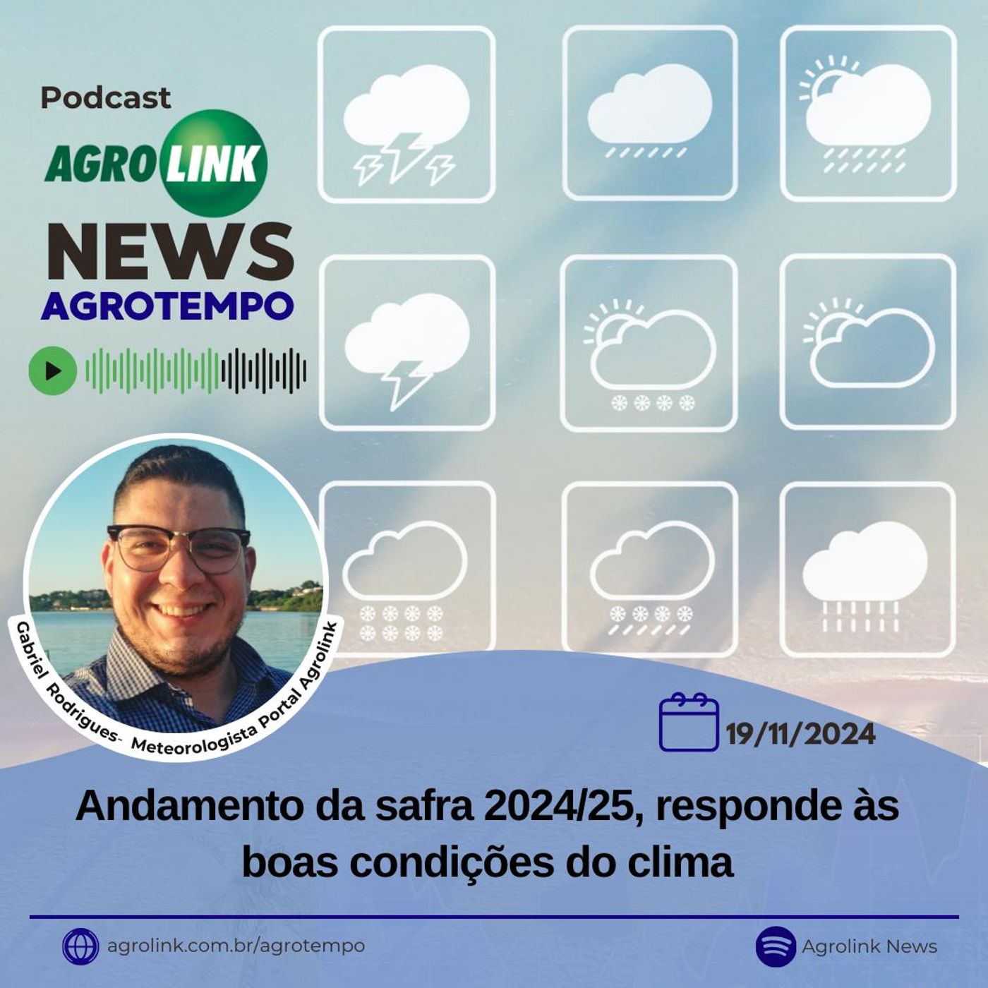 Andamento da safra 2024/25, responde às boas condições do clima episode artwork
