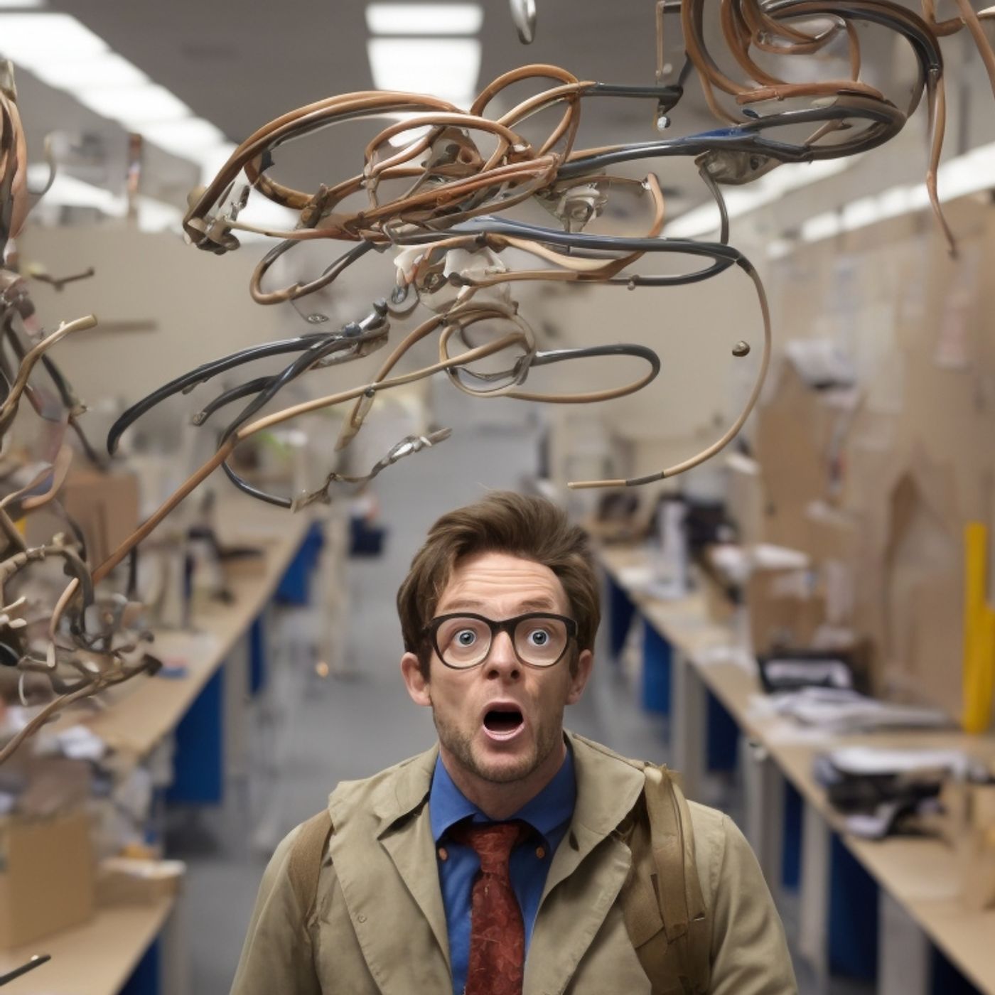 Looped in Quirkville: Ian's Hilarious Day of Infinite Antics