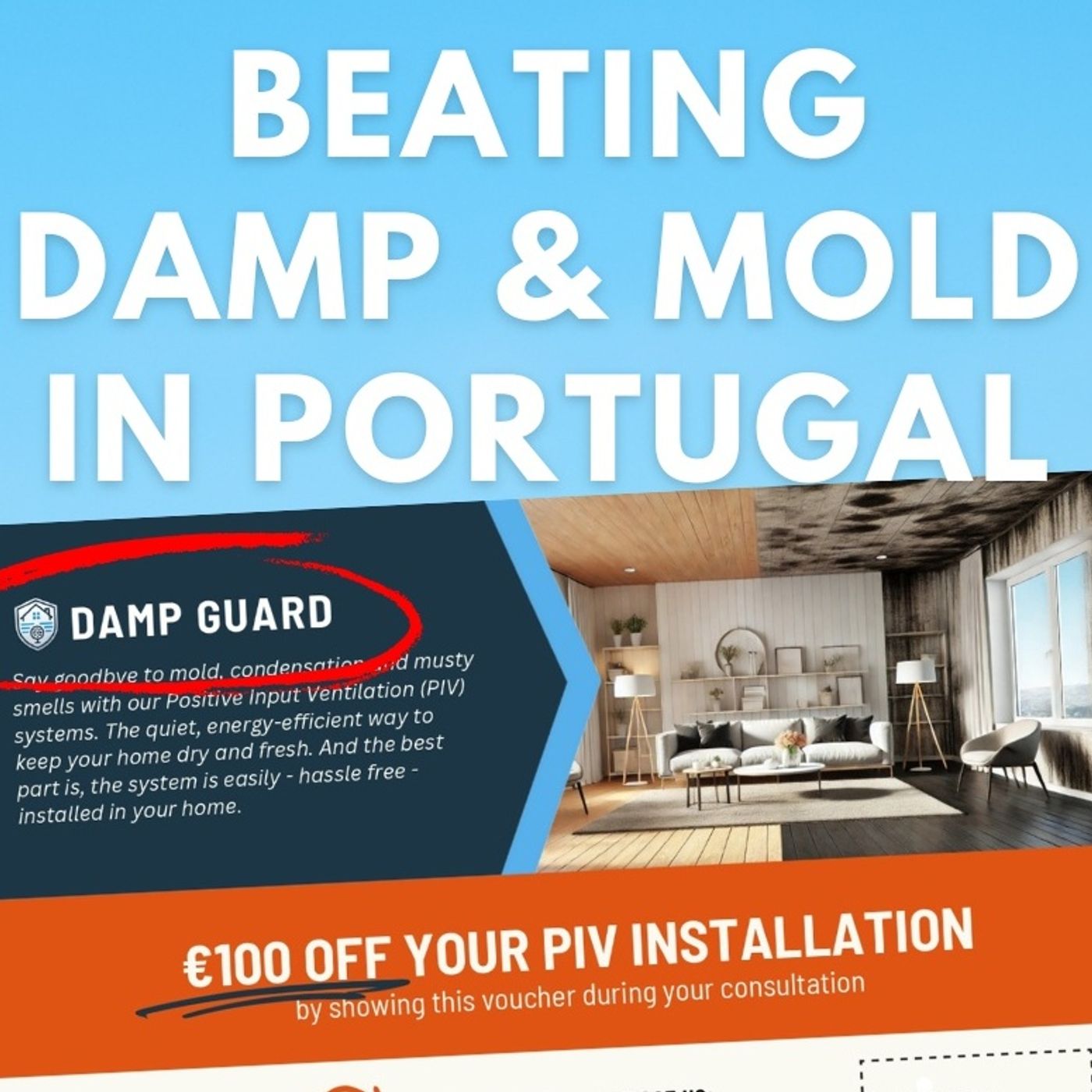 Rid Your Home of Damp & Mold in Portugal - Easy Installation, Transform Your Home in Less Than 2 Days!