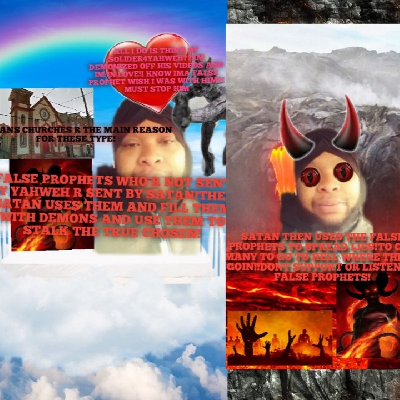 YOUTUBE FALSE PROPHETS EXPOSED!(SATAN USES THESE TYPE TO STALK THE REAL CHOSEN!ANY WHO HEED WILL PARISH!EXAMPLE OF MAIN HATER!) episode artwork