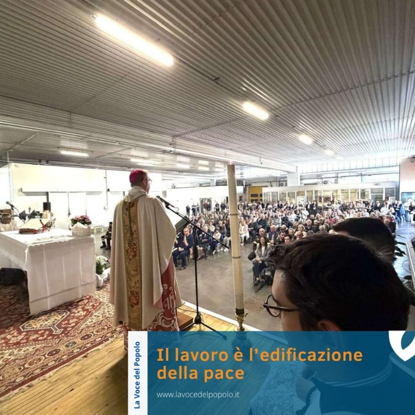 Primo maggio, la Chiesa bresciana presenza di pace nei luoghi di lavoro: intervista a Elisa Mensi  -  2 maggio 2026 episode artwork
