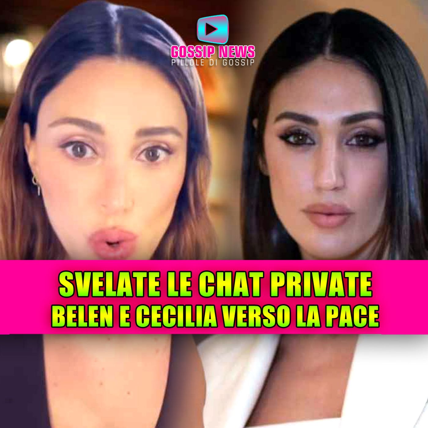 Belen e Cecilia Rodriguez verso la pace: svelate le chat private
