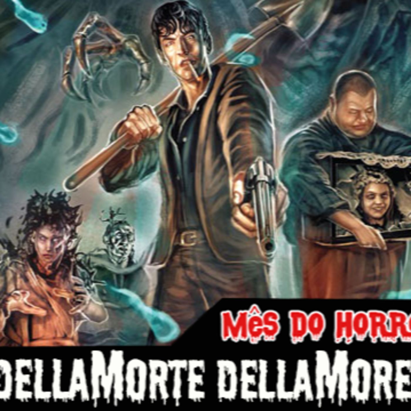 DellaMorte DellaMore com Niia do 101 Horror Movies e Douglas Exumador do Podtrash episode artwork