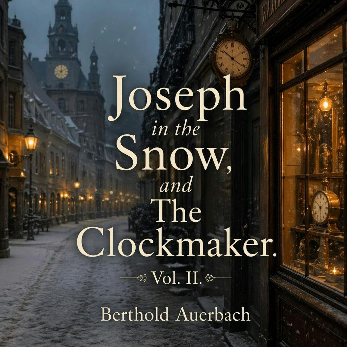 Joseph in the Snow, and The Clockmaker. Vol.II. by Berthold Auerbach ~ Full Audiobook [drama]