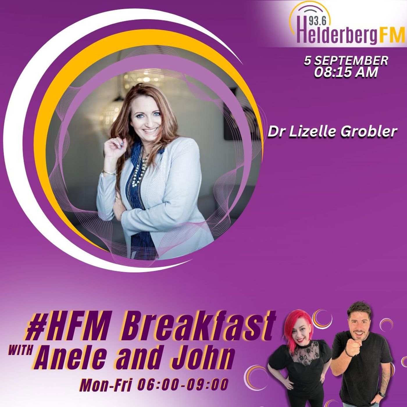 Dr Lizelle Grobler On #HFMBreakfast episode artwork