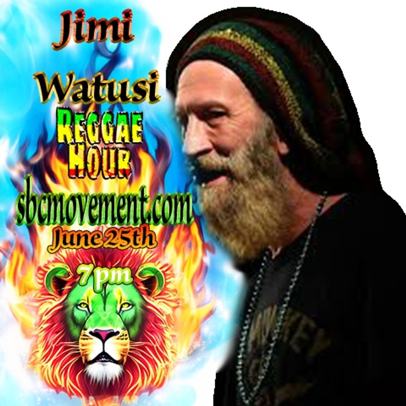 Unveiling Reggae's Soul: Jimi Watusi of Watusi Shares His Journey on Reggae Hour – June 25th, 2024, 7 PM CT!