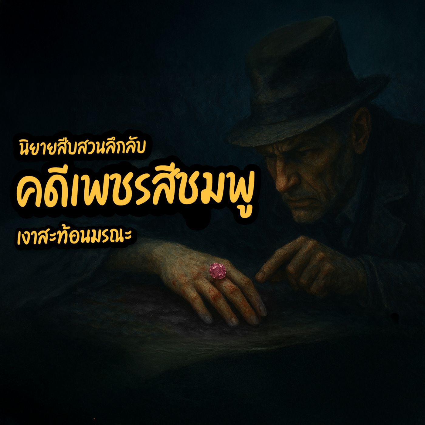 นิยายเสียงลึกลับระทึกขวัญ | คดีเพชรสีชมพู : เงาสะท้อนมรณะ episode artwork