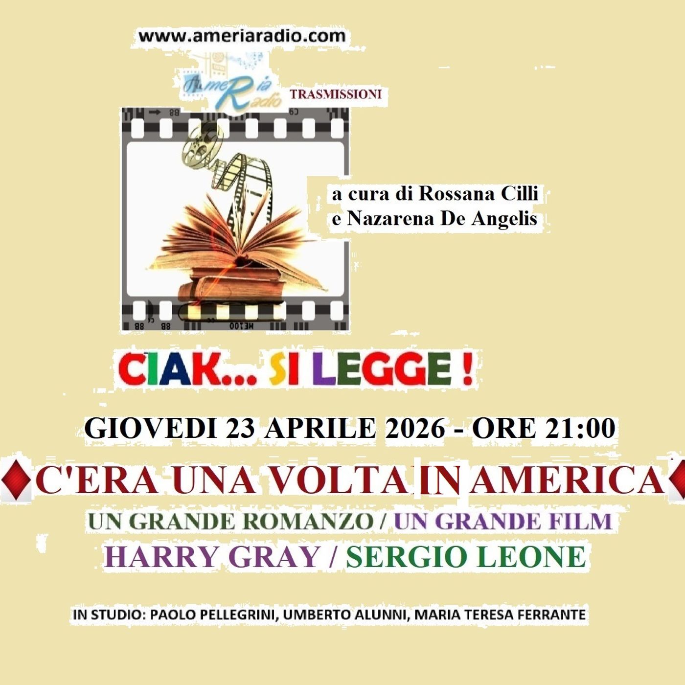 Ciak si Legge – C’era una volta in America episode artwork