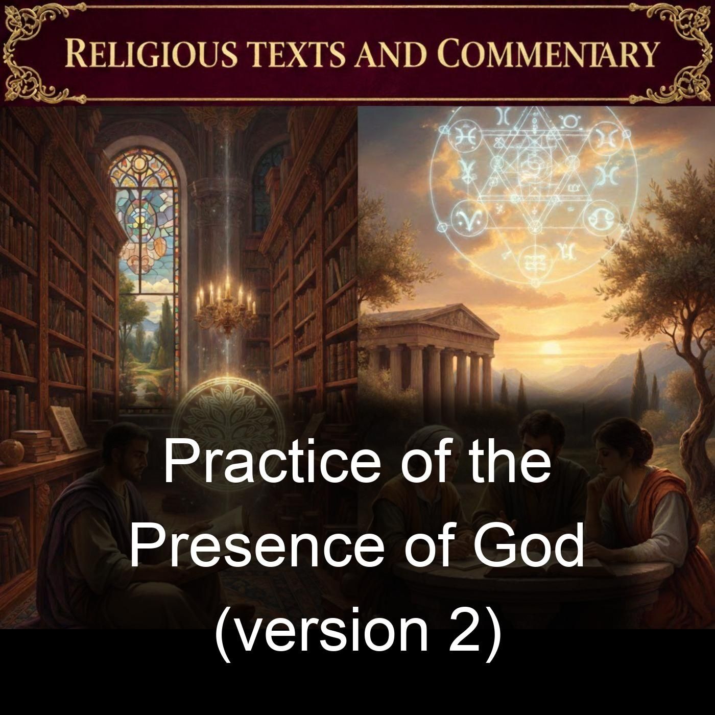 Practice of the Presence of God (version 2) cover art