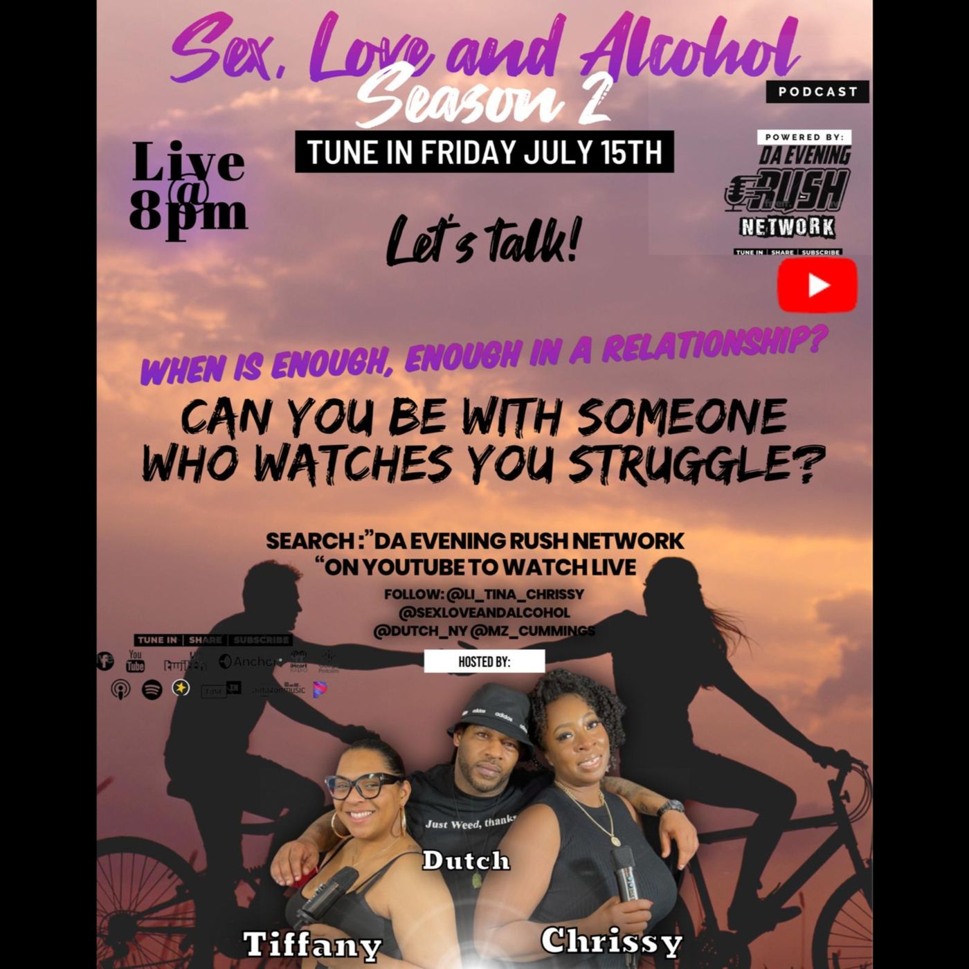 Sex, Love & Alcohol: Can You Be With Someone Who Watches You Struggle?