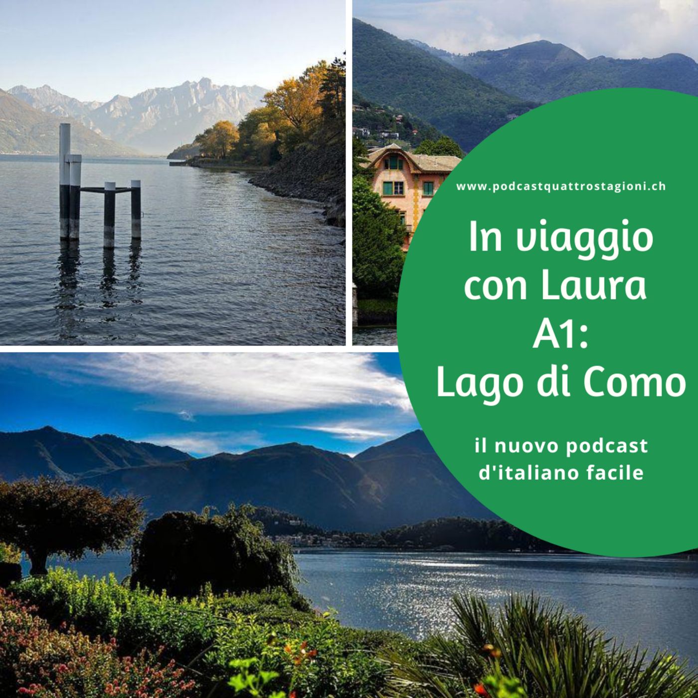 Italian Podcast italiano facile Quattro Stagioni con Laura, by Alessandra Pasqui - Podart