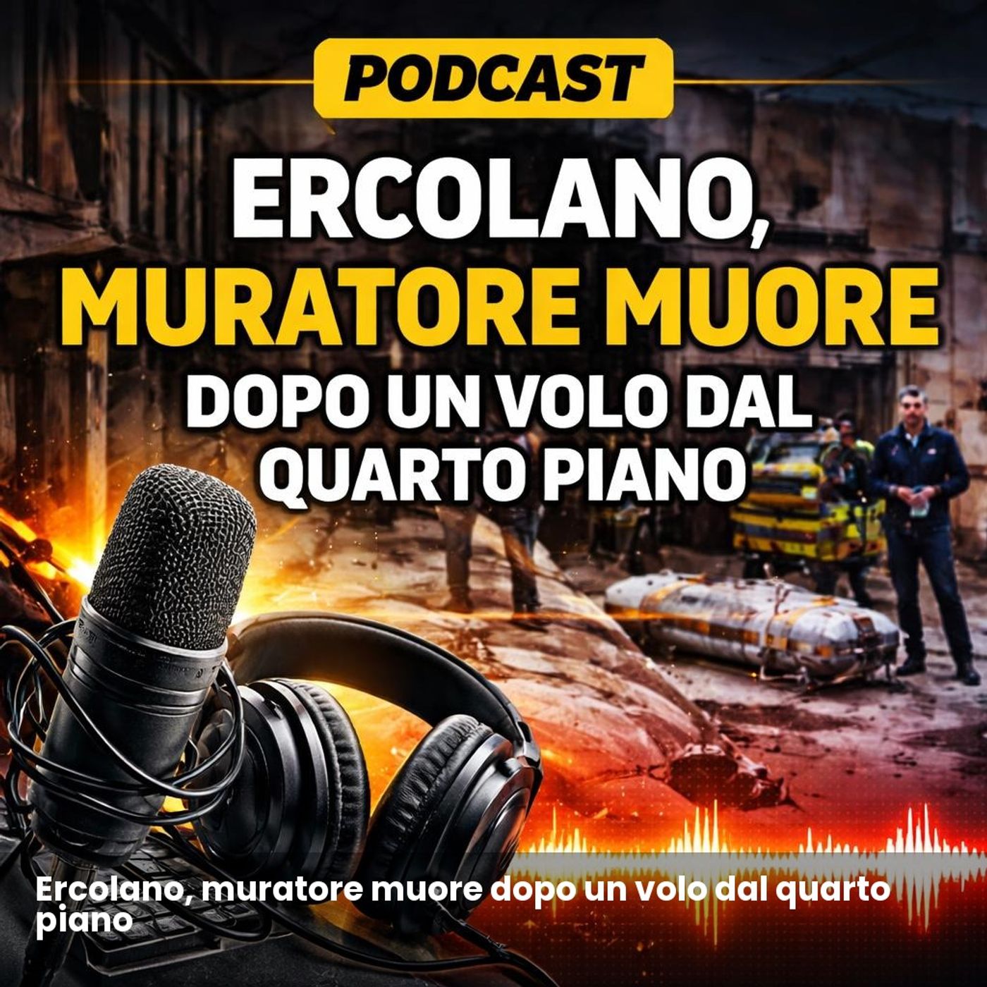 Ercolano, muratore muore dopo un volo dal quarto piano episode artwork