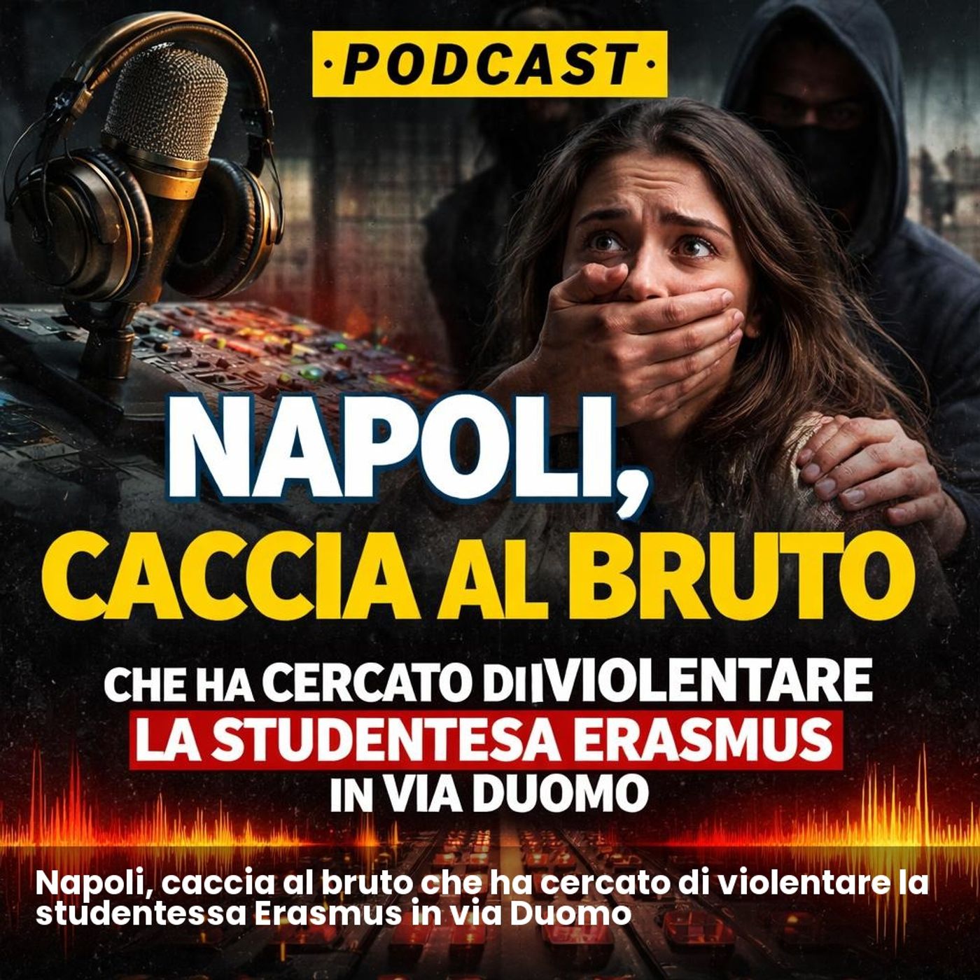 Napoli, caccia al bruto che ha cercato di violentare la studentessa Erasmus in via Duomo episode artwork
