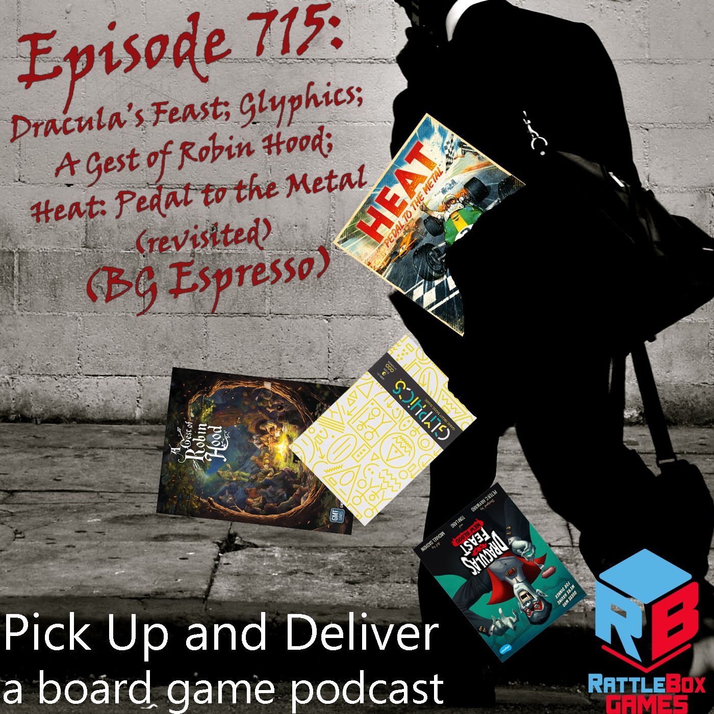 Dracula’s Feast, Glyphics, A Gest of Robin Hood, Heat (revisited) episode artwork