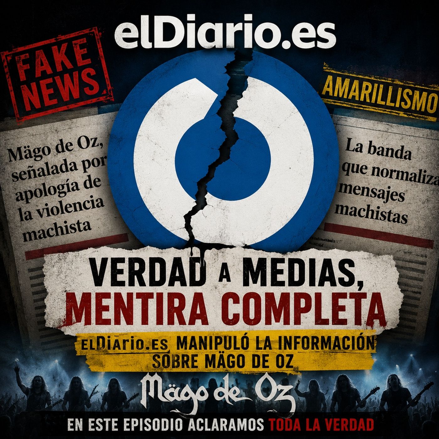 Episodio MERAMENTE de aclaracion sobre situcion de fin de sociedad en Mago de Oz episode artwork