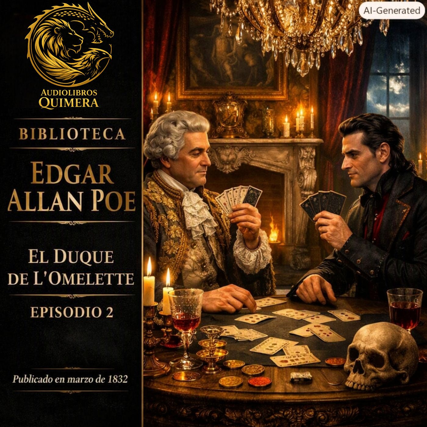 02 - El Duque de L'omelette Audiolibro - Edgar Allan Poe episode artwork