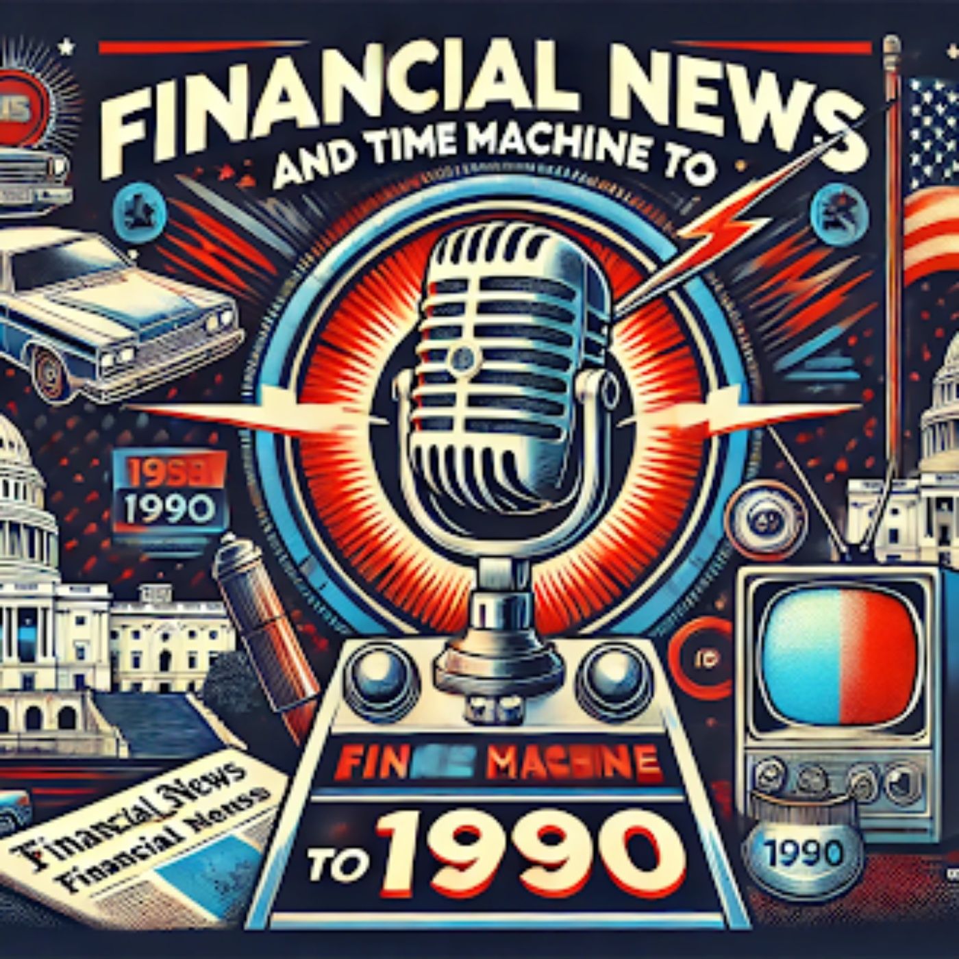 Financial Insanity 3-8-25: Latest Political News and Time Machine to 1990 episode artwork