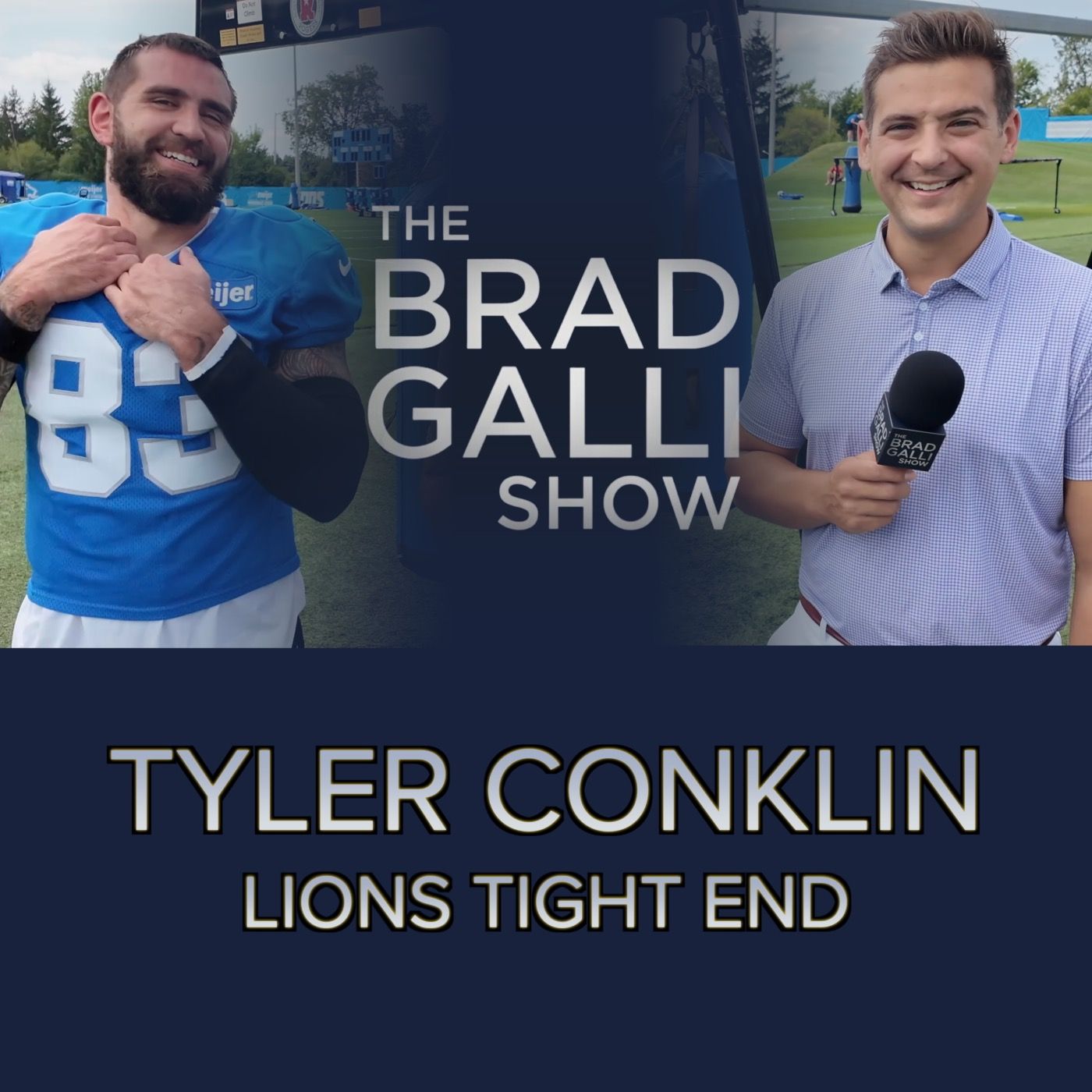 INTERVIEW: Lions TE Tyler Conklin on playing in hometown, switching from hoops to football at age 18 episode artwork