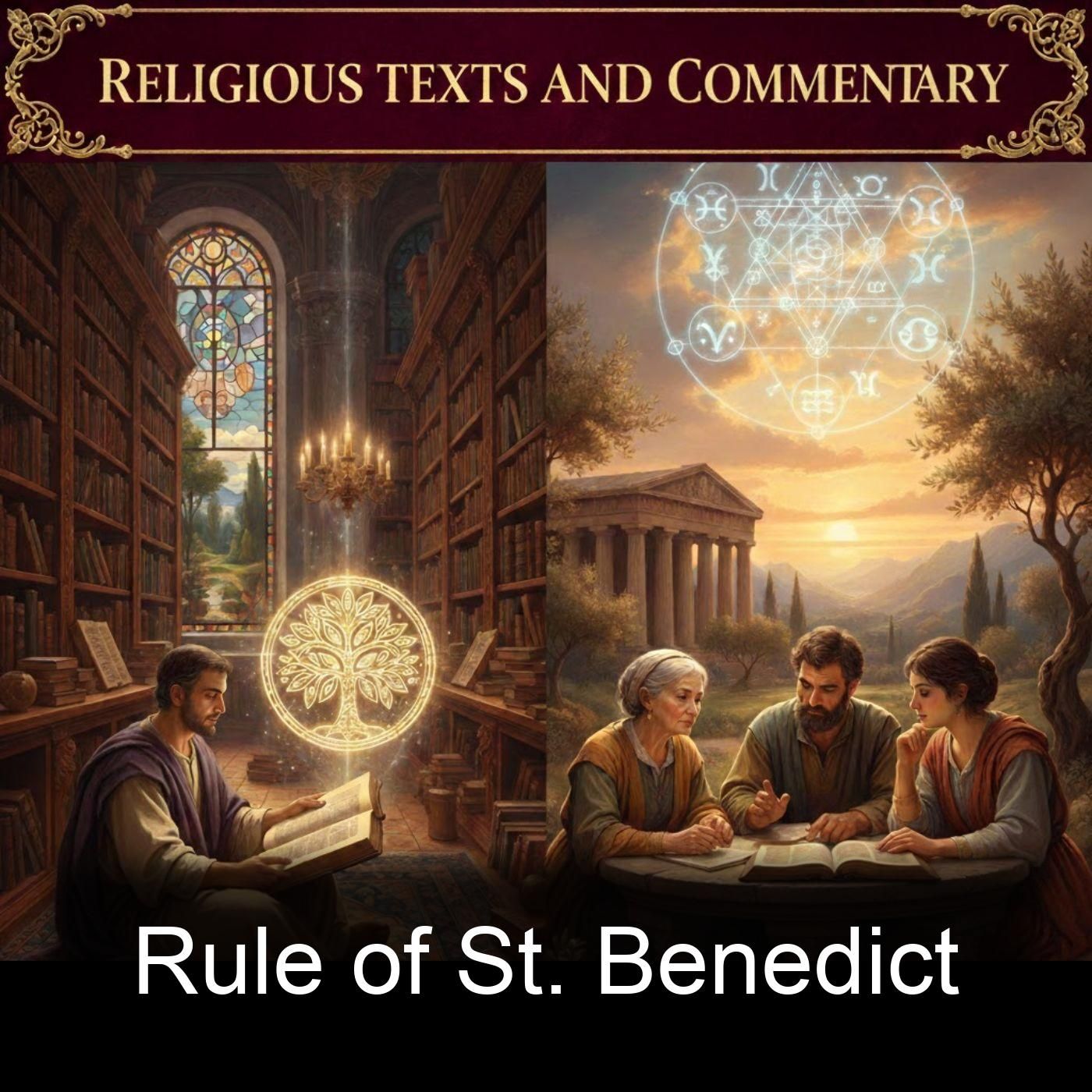 Rule of St. Benedict cover art