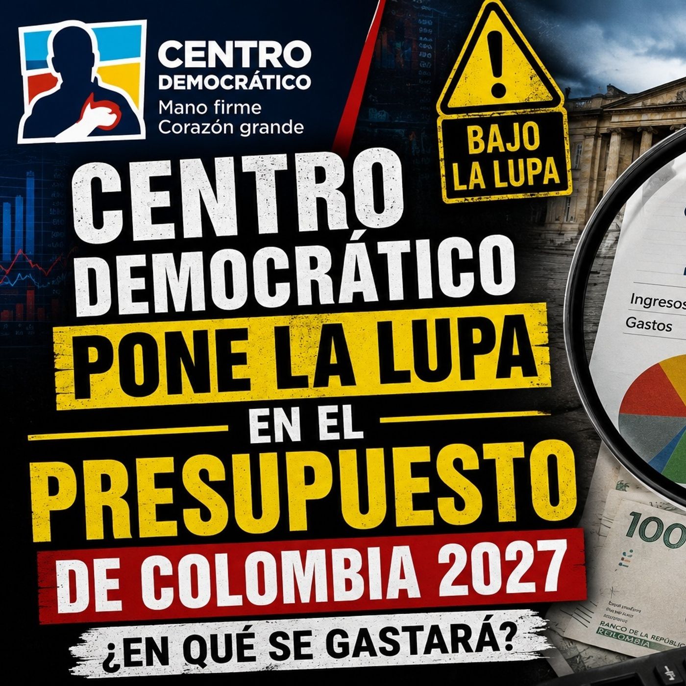 Centro Democrático pone la lupa en el Presupuesto de Colombia 2027: ¿en qué se gastará? episode artwork