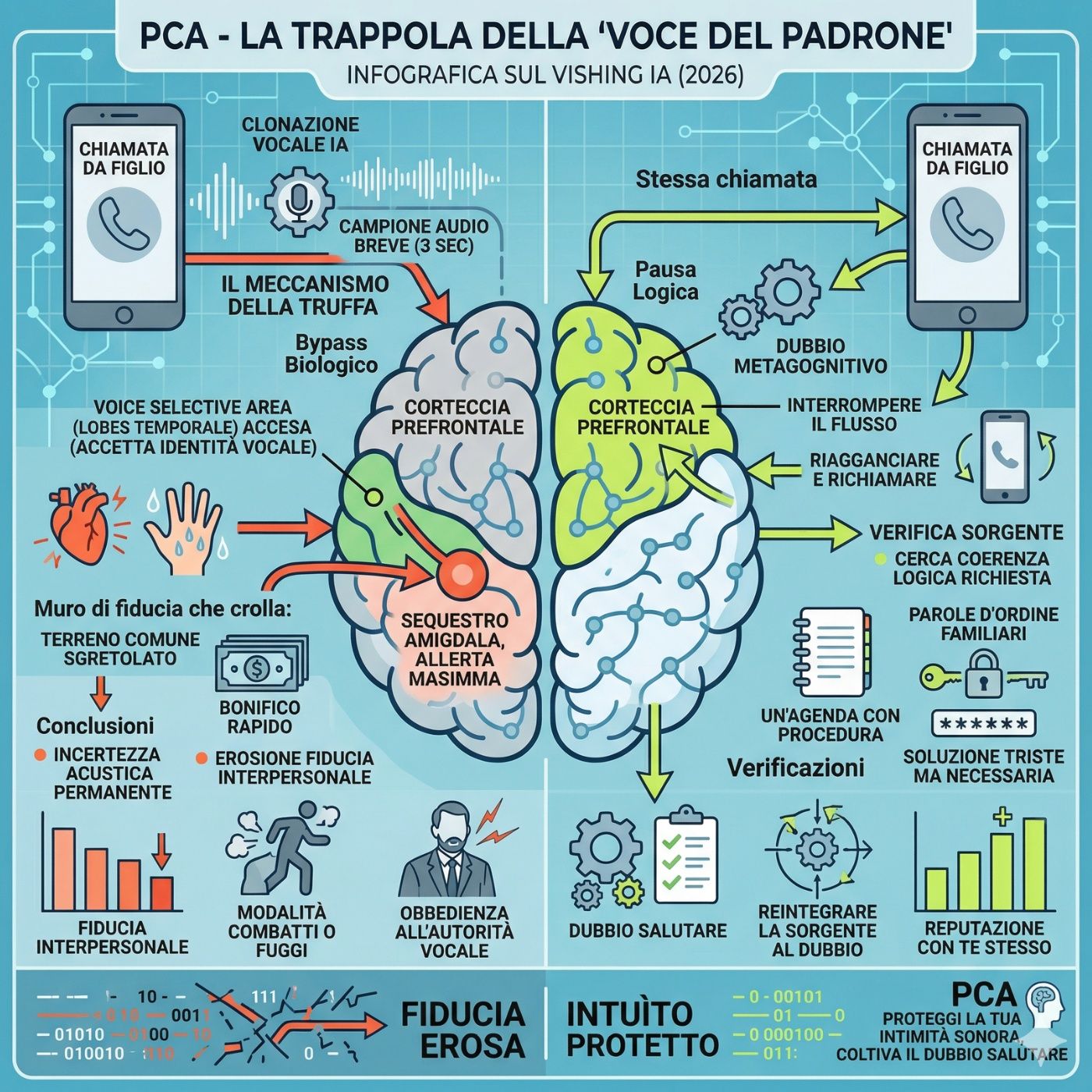 66 | La "Voce del Padrone": psicologia delle truffe con cloni vocali IA