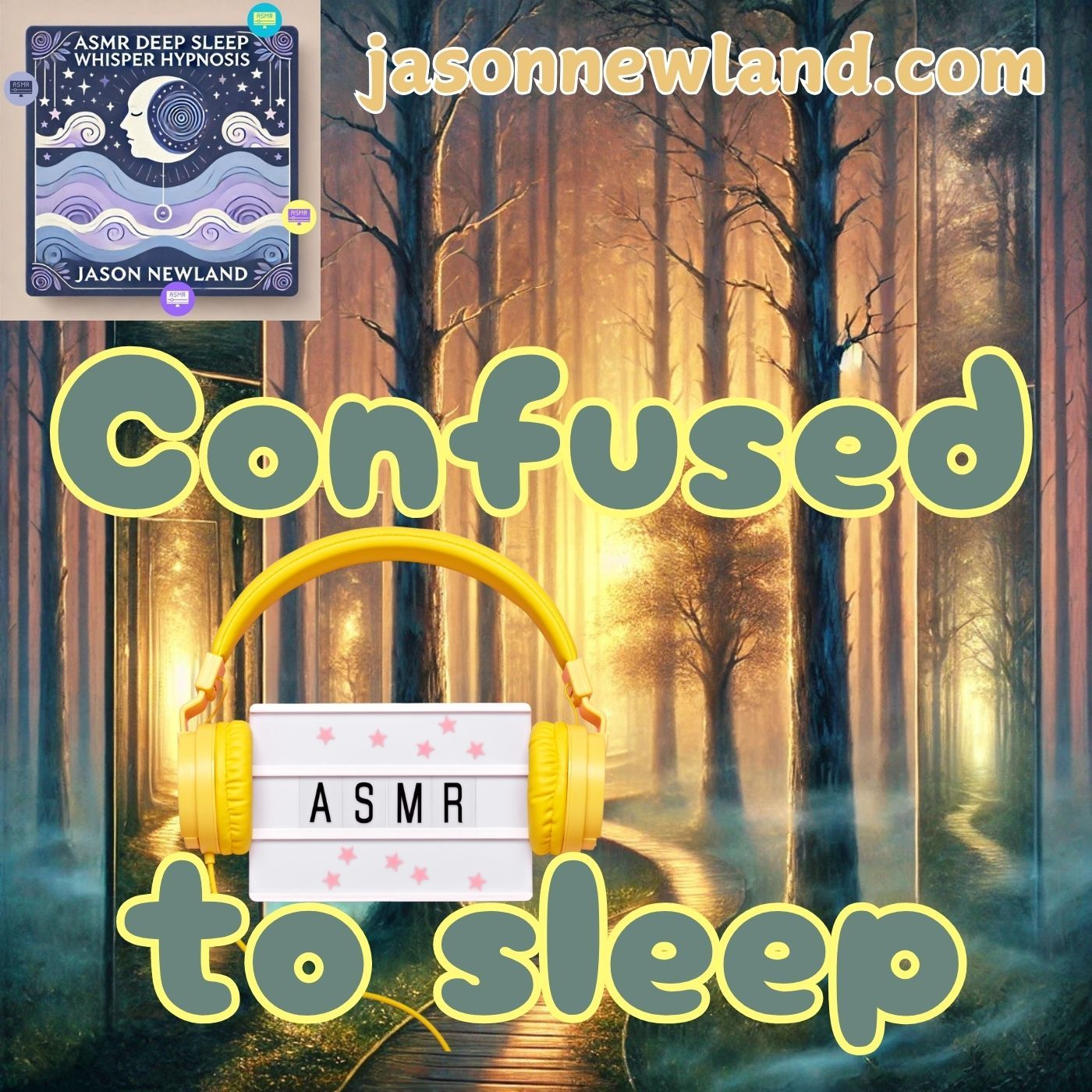 (ASMR) (no music) (5 hours) #519 Confused to sleep - Deep Sleep Whisper Hypnosis (7th February 2025)