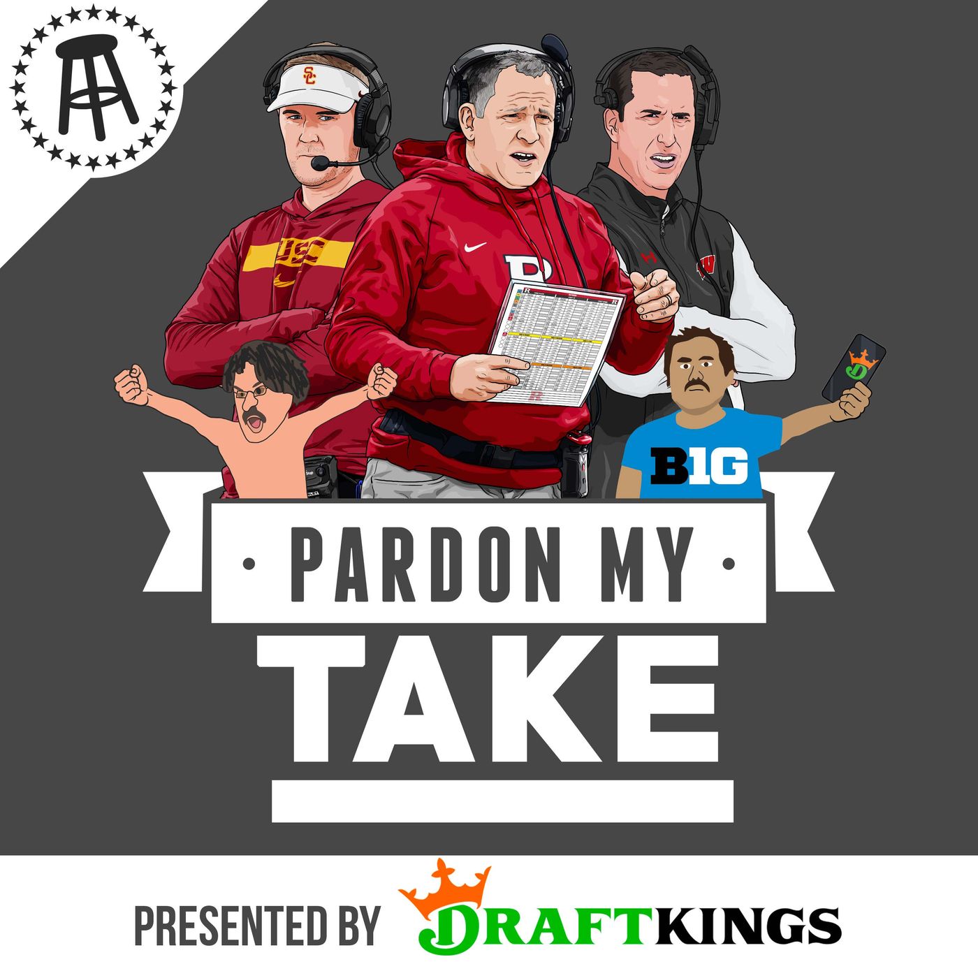 Football Is Back, Wisconsin HC Luke Fickell, USC HC Lincoln Riley, Rutgers HC Greg Schiano + Mt Rushmore of Things You Hated As A Kid But Lo episode artwork