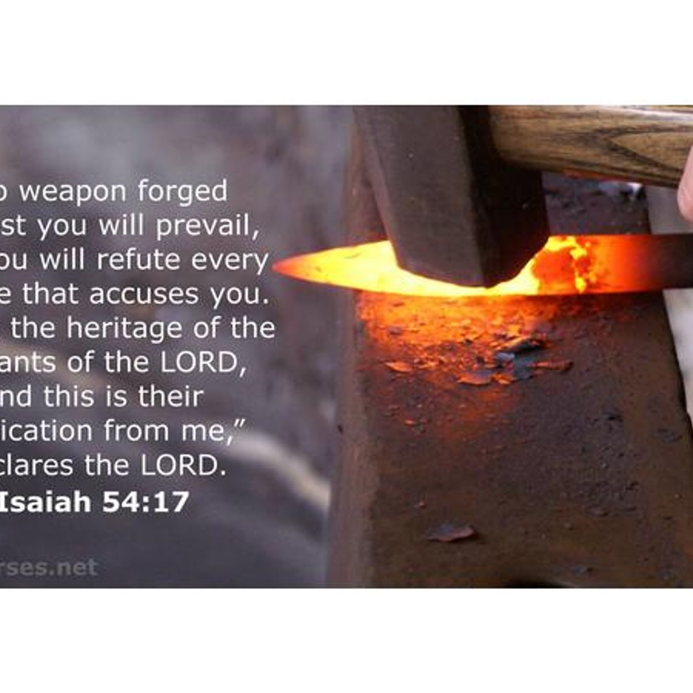 Weapons And Evil Tongues Will Fail Against Thee (Pt 1) Isaiah 54:17 - S11 [B337] episode artwork