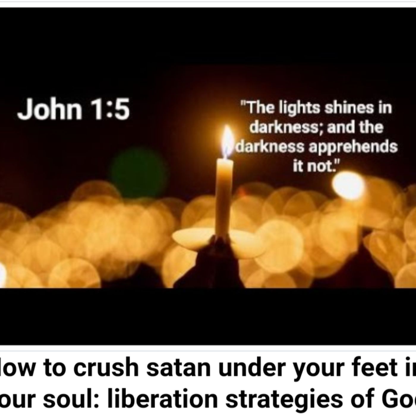 How to crush satan under your feet in your soul: liberation strategies of God Download Progress episode artwork