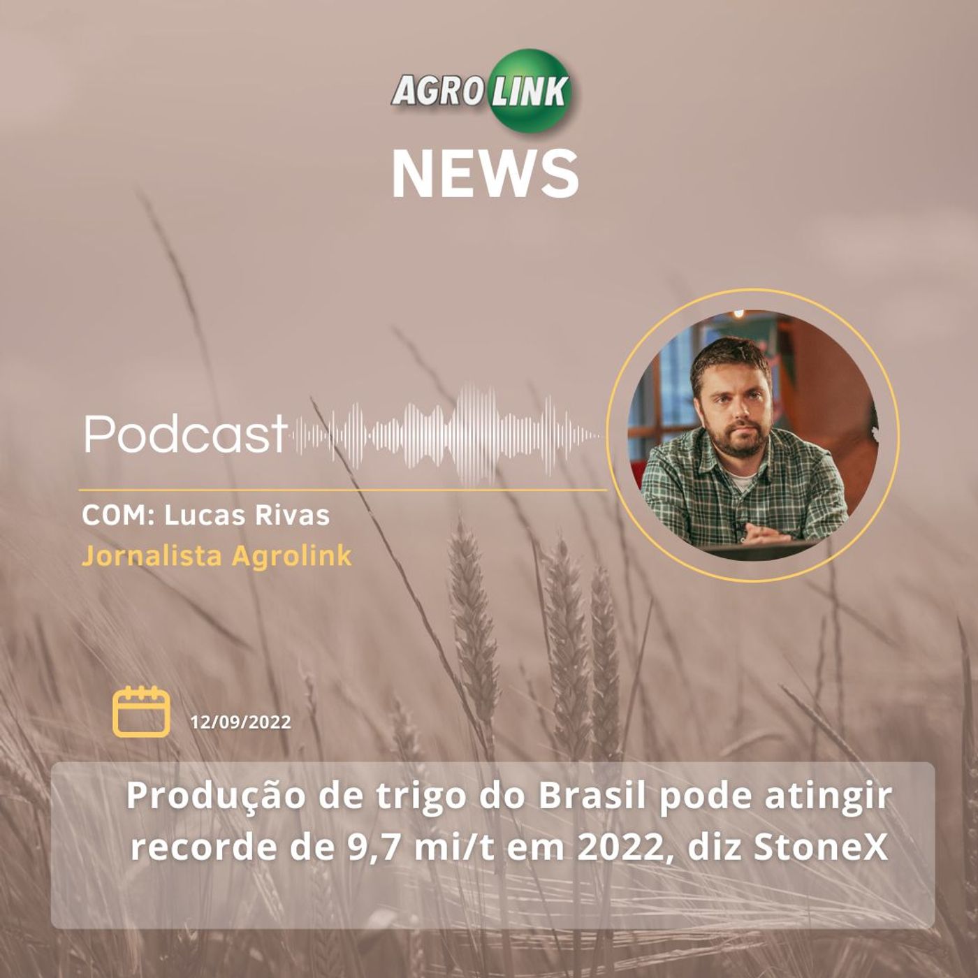 IBGE prevê safra recorde de 261,7 milhões de toneladas em 2022 episode artwork