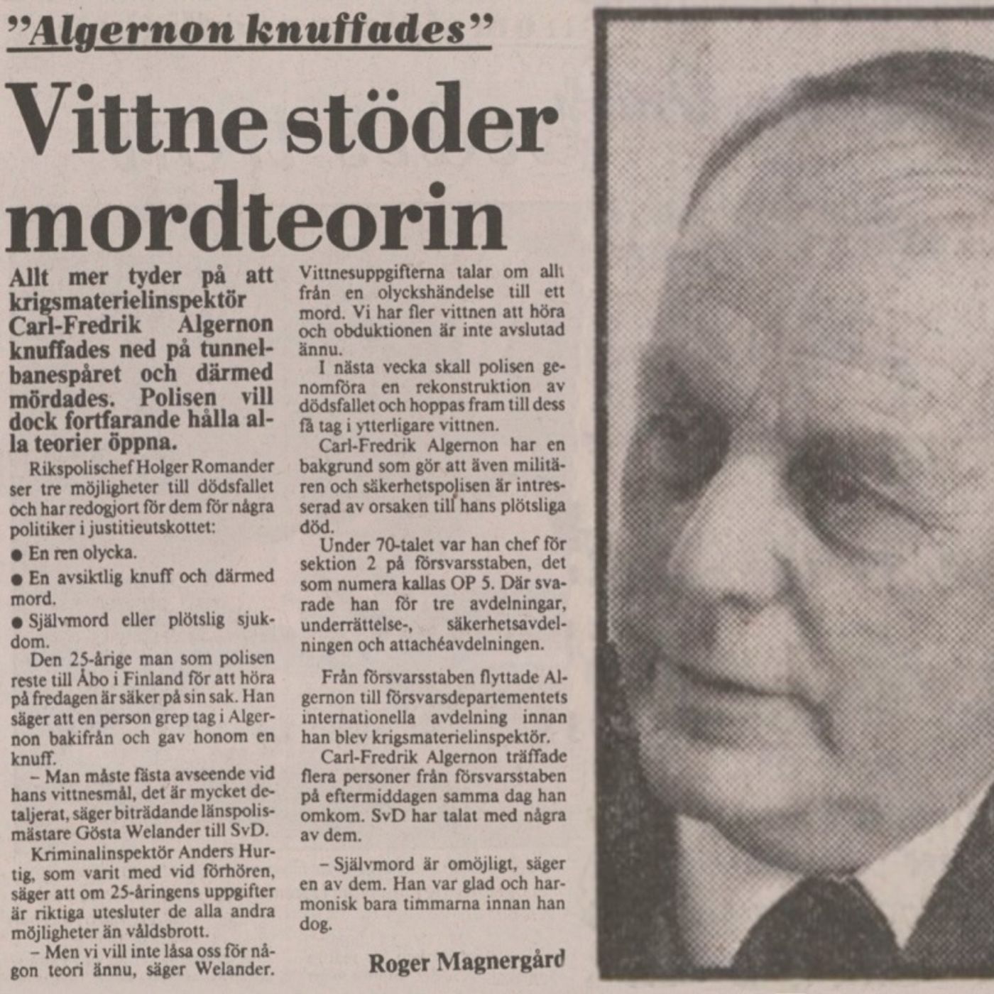 Død over våben - afsnit 1: 'Han blev skubbet, han blev skubbet'