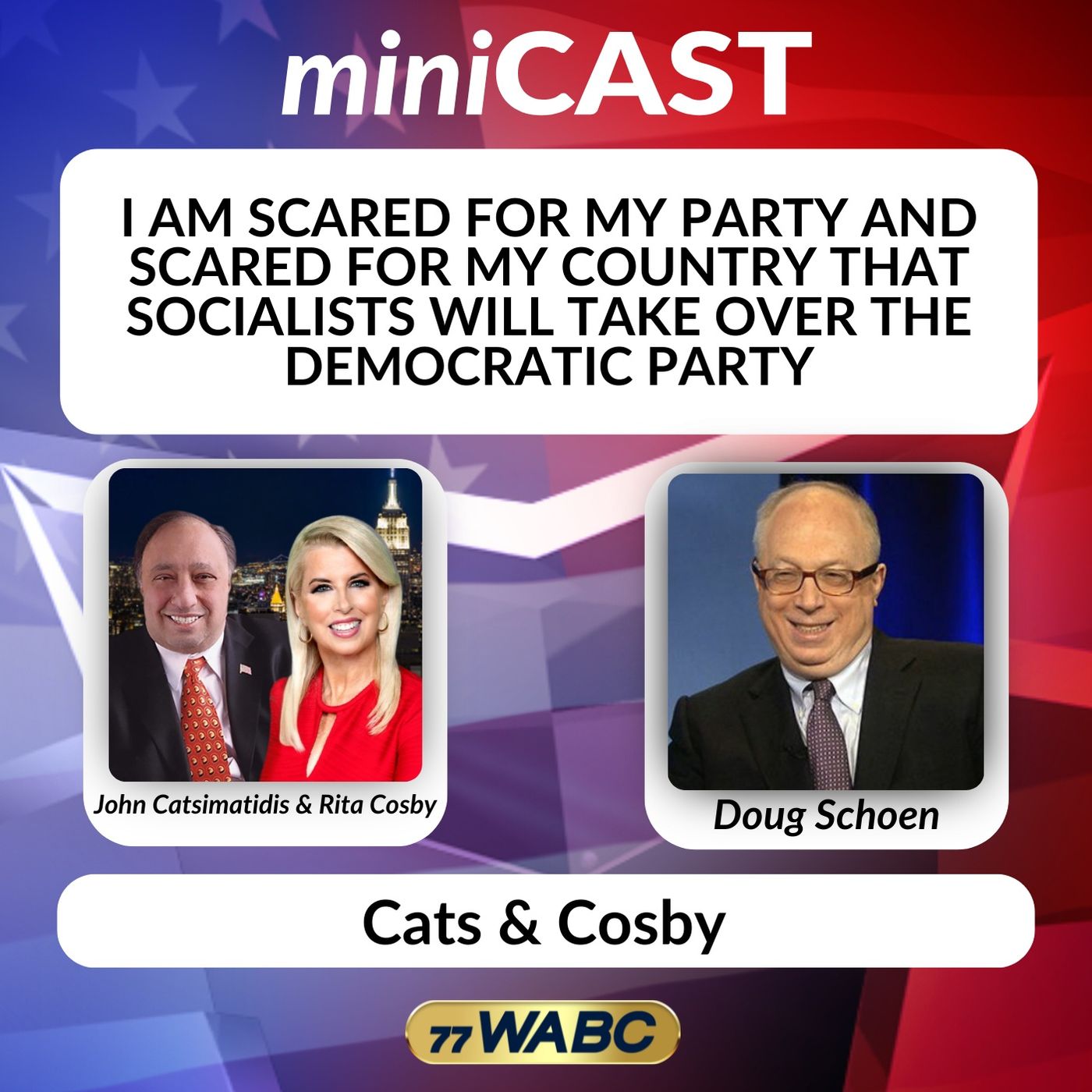 Doug Schoen: I am Scared for my Party and Scared for my Country that Socialists Will Take Over the Democratic Party