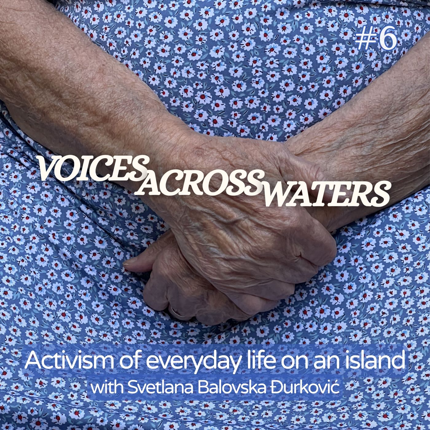 Activism of everyday life on an island episode artwork