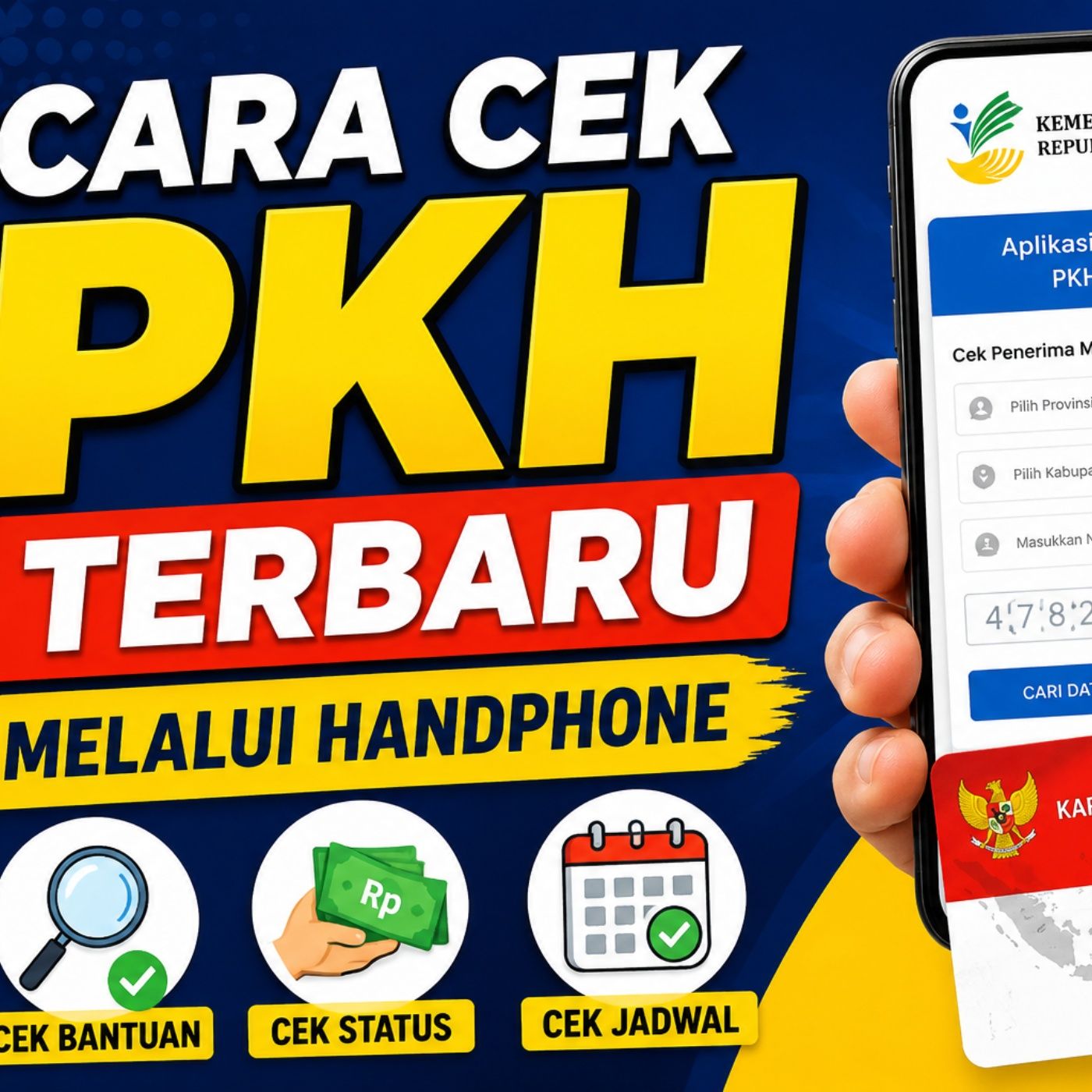 Cara Cek PKH Terbaru Melalui Handphone 2