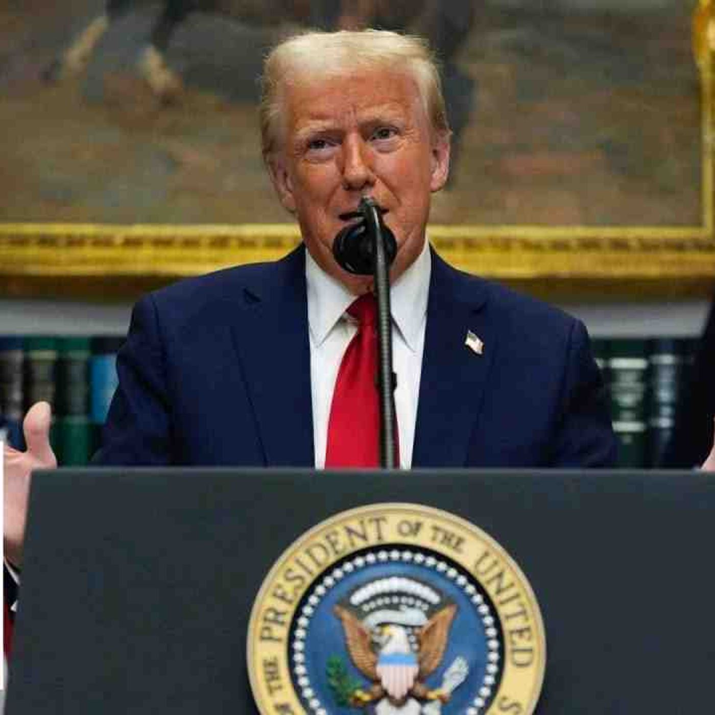 Trump makes announcement from the Oval Office episode artwork