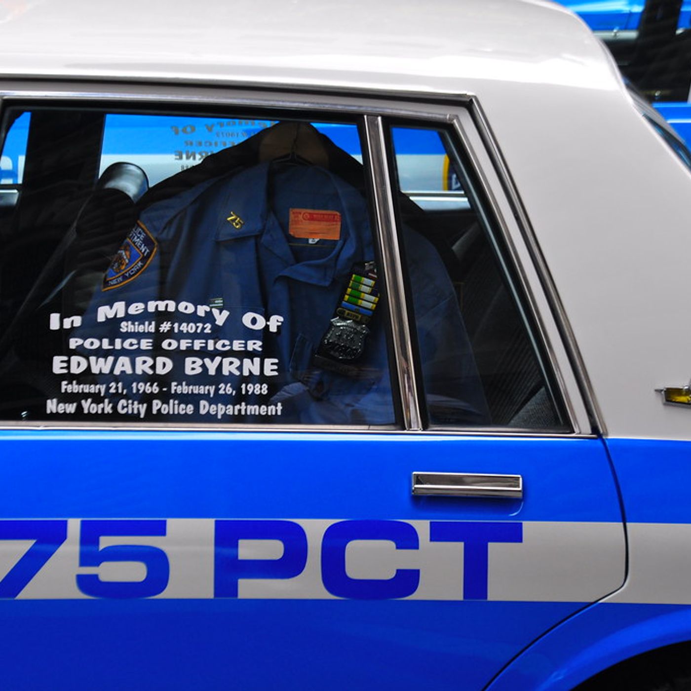 NYPD P.O. Eddie Byrne tribute car build.
