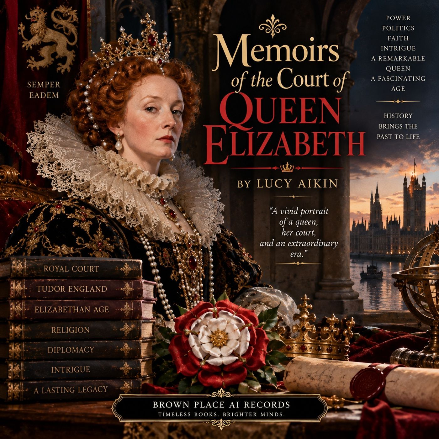Memoirs of the Court of Queen Elizabeth by Lucy Aikin | Tudor England, Elizabeth I, Royal Intrigue & History Part 1